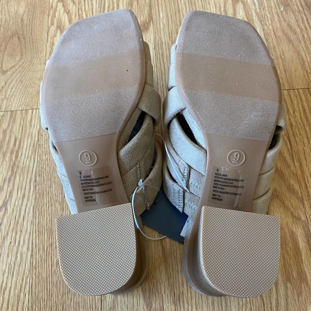 Universal Thread Andy Mule Heels Tan 9 - Picture 7 of 7
